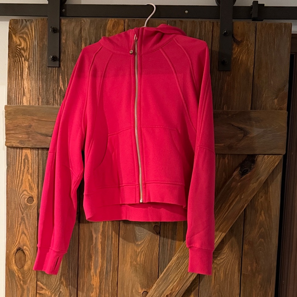 Lululemon oversized scuba full zip hoodie